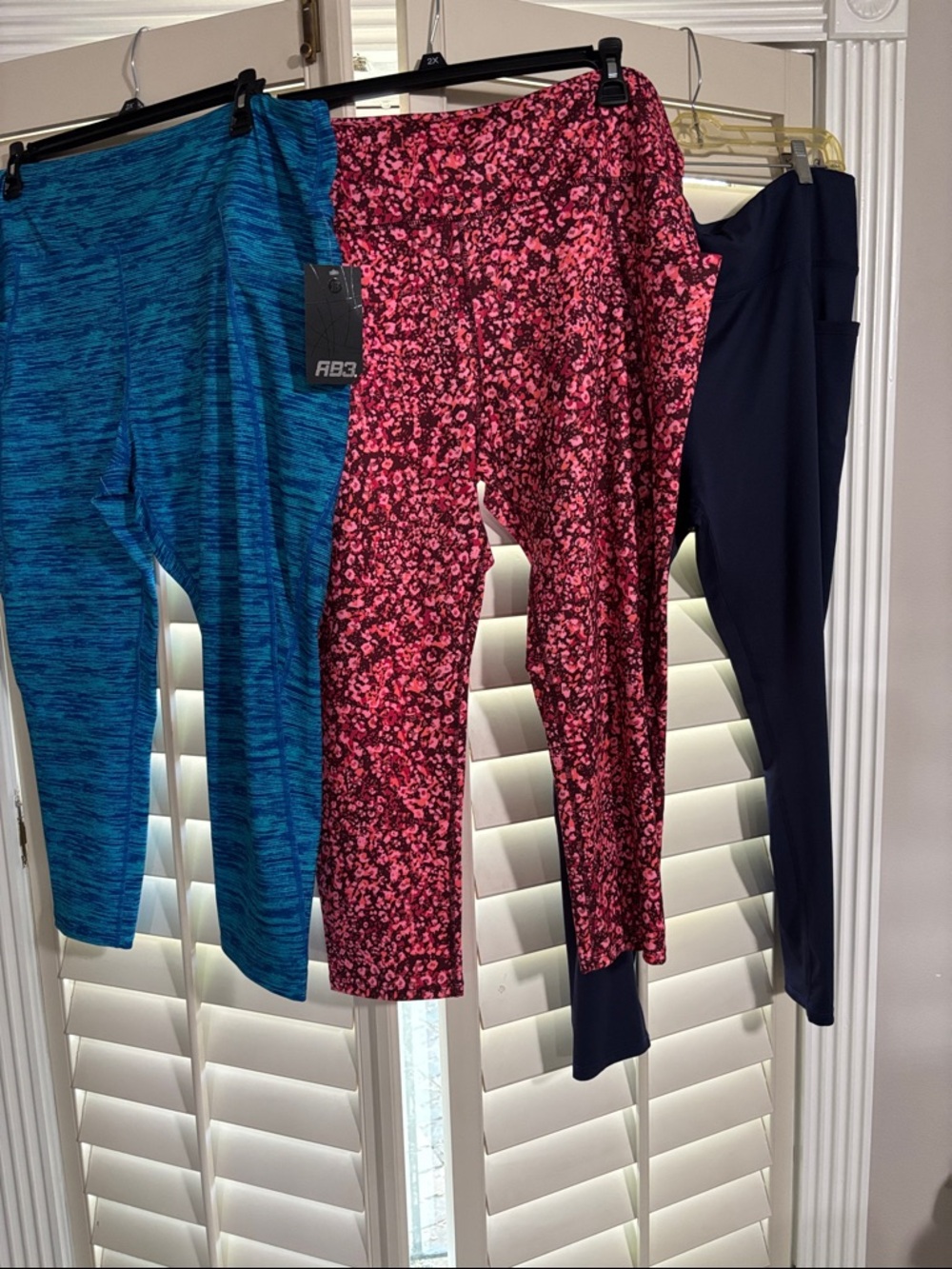 Three workout capris size 2x